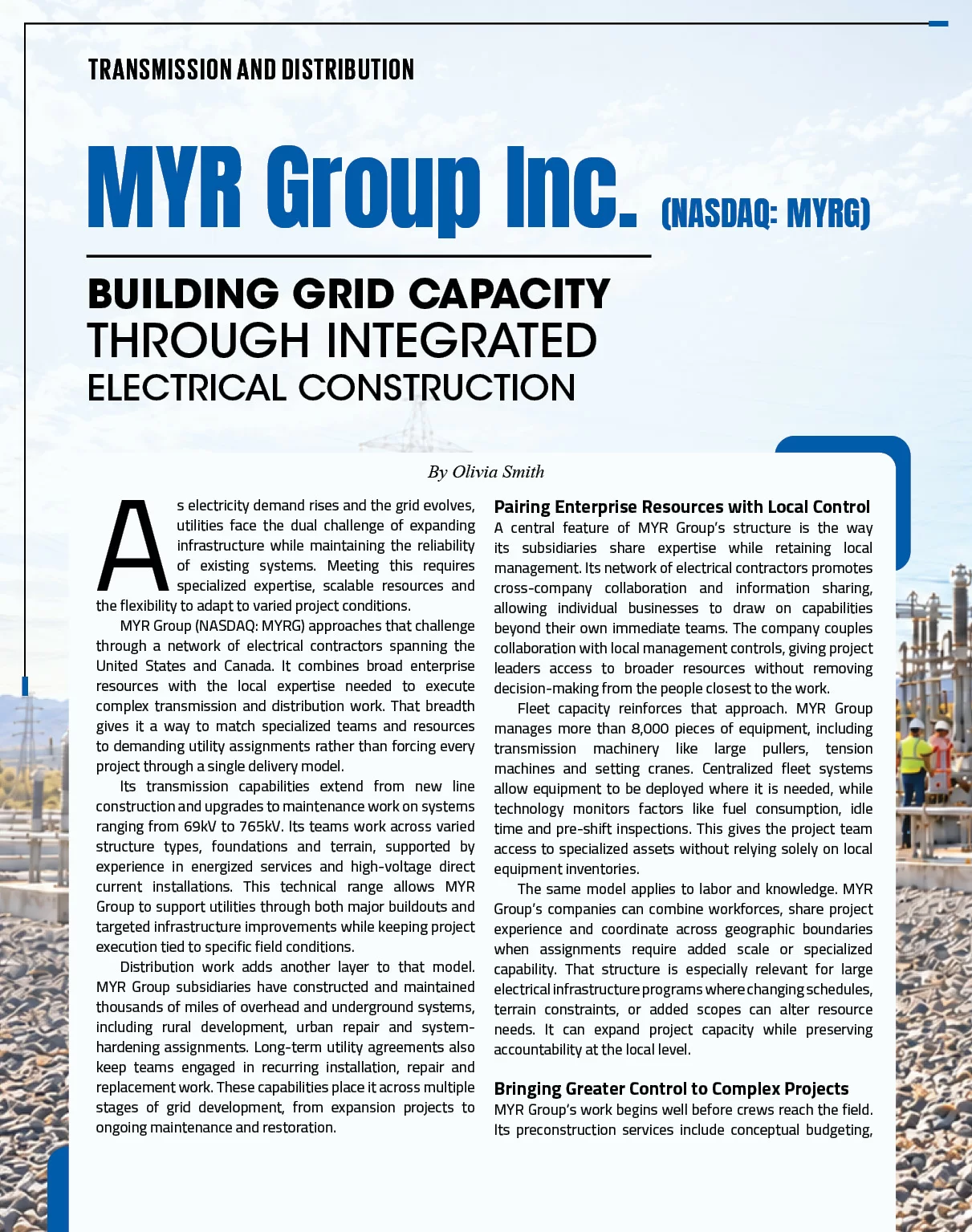  Utilities Consulting  | Utilities Business Review